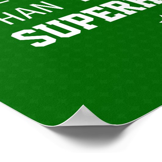 Broer Beter dan Superheld Poster (Hoek)