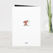 Broer Birthday Moose Waterverf Animal Old Timer Kaart (Achterkant)