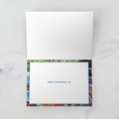 Broer Birthday Persoonlijke naamkaart Feestdagen Kaart (Binnen)