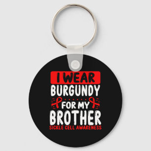 Broer Bourgondië Lint Broer Broer Broer tweeling S Sleutelhanger
