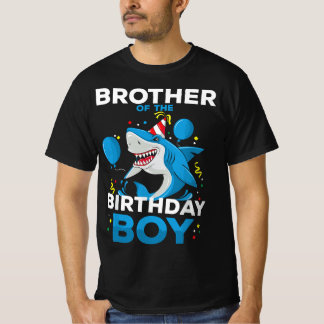 Broer Bro van de Birthday Boy Shark Ocean Matchi T-shirt