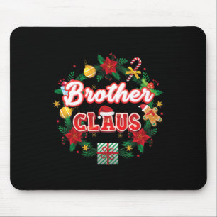 Broer Claus Kerstmis Santa Laurel Wreath Mistle Muismat