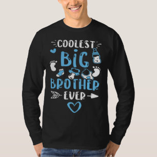 Broer Coolste Oudere Broer Ooit Baby Jongen Zitat T-shirt