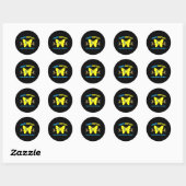 Broer Down Syndroom Bewustzijn Ronde Sticker (Vel)