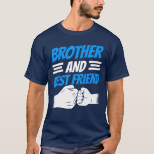 Broer en beste vriendenteam Vriendschap Broers vri T-shirt
