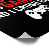 Broer En Gamer - Pc Gaming Liefhebber Console Game Poster (Hoek)