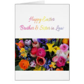 Broer en vrouw: Happy Easter (Voorkant)