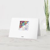 Broer en vrouw: Happy Easter Feestdagen Kaart (Achterkant)