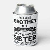 Broer en zijn Geweldige zuster Blikjeskoeler (Blikje Voorkant)