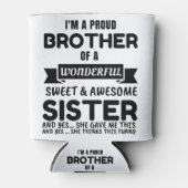 Broer en zijn Geweldige zuster Blikjeskoeler (Voorkant)