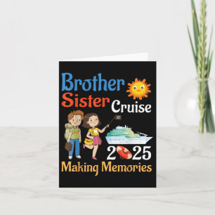 Broer En Zus Cruise 2025 Reis Herinneringen Maken Kaart