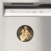 Broer en Zus door William Adolphe Bouguereau Magneet (Insitu (Vaatwasser))