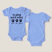 Broer en zus Hond Kids shirts (Ontwerp Voorkant & Achterkant)