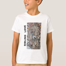Broer en zus liefde T-shirt