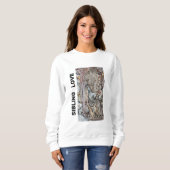 Broer en zus Love Sweatshirt (Voorkant volledig)