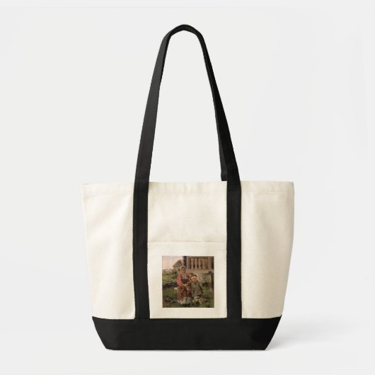 Broer en zuster, 1880 tote bag (Voorkant)
