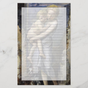 Broer en zuster briefpapier