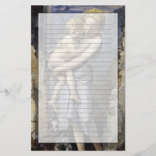 Broer en zuster briefpapier (Voorkant)