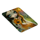 "Broer en Zuster" Flex Magnet Magneet (Rechterzijde)