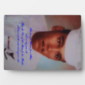 Broer en zuster love plaque fotoplaat (voorkant)