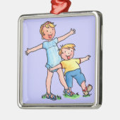 Broer en zuster Ornament (Links)
