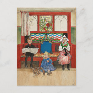 Broer en zuster Play Mama en Papa Briefkaart