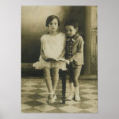  broer en zuster poster (Voorkant)