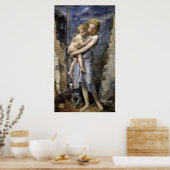 Broer en zuster poster (Keuken)