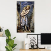 Broer en zuster poster (Thuiskantoor)