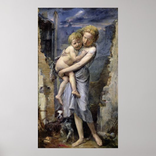 Broer en zuster poster (Voorkant)