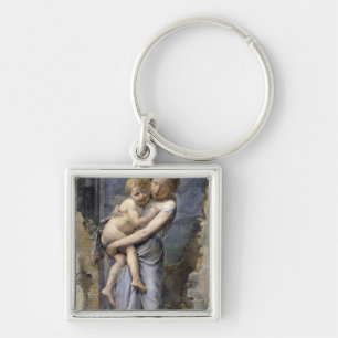 Broer en zuster sleutelhanger