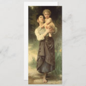 Broer en zuster van William Adolphe Bouguereau (Voorkant / Achterkant)