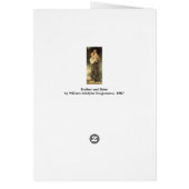 Broer en zuster van William Adolphe Bouguereau (Achterkant)