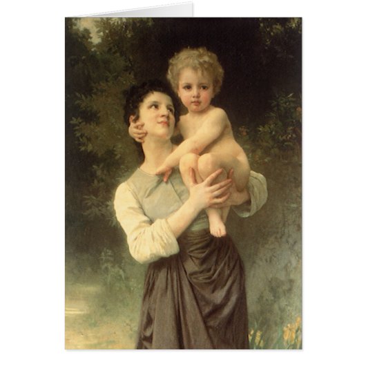 Broer en zuster van William Adolphe Bouguereau (Voorkant)