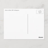 Broer en zuster van William Adolphe Bouguereau Briefkaart (Achterkant)