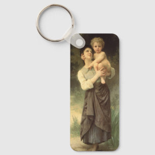 Broer en zuster van William Adolphe Bouguereau Sleutelhanger