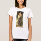 Broer en zuster van William Adolphe Bouguereau T-shirt (Voorkant)