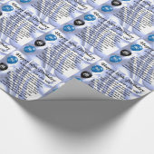 Broer gedicht 60e verjaardag cadeaupapier (Hoek)