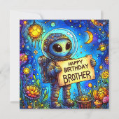 BROER ~ Gelukkige verjaardag ~ Teddy Bear ~ (Voorkant)