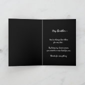 BROER - Getuige Trouw Dank Je Bedankkaart (Binnen)