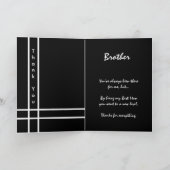 BROER - Getuige Trouw Dank Je Bedankkaart (Binnen)