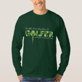 Broer Golfer t-shirt argyle gepatterd groen t-shir (Voorkant)