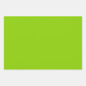 Broer groen effen kleur inpakpapier vel (Voorkant 3)