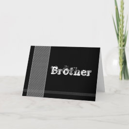 BROER - Groomsman - Zwarte en Zilveren Controles
