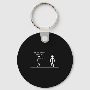 Broer, Heb je grappige stickfiguren getraind Sleutelhanger