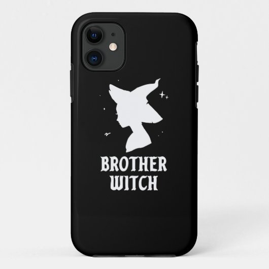 Broer heks grappig spooky matching halloween Case-Mate iPhone case (Achterkant)