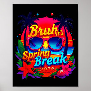 Broer het is lentevakantie 2026 familie vakantie s poster