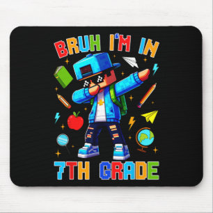 Broer ik zit in de 7e klas Dabbing Leuke Gamer Ck  Muismat