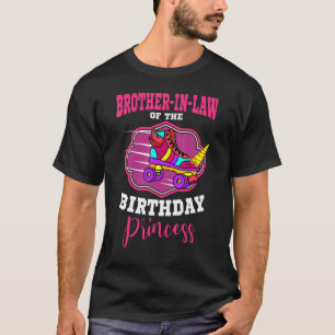 Broer in de wet van de Birthday prinses Roller Ska T-shirt