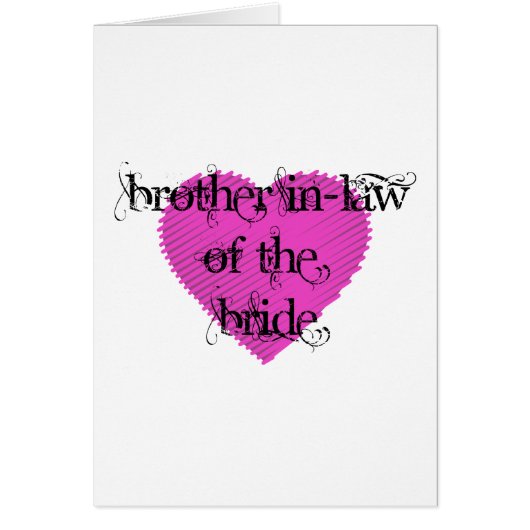 Broer in de wet van de Bride (Voorkant)